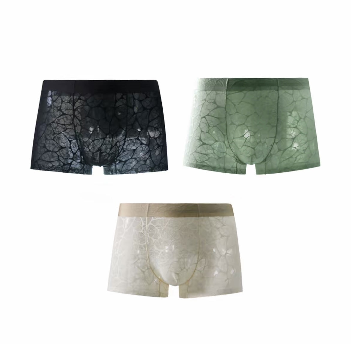 Lace Sexy Leopard Print Jacquard Cool Underwear