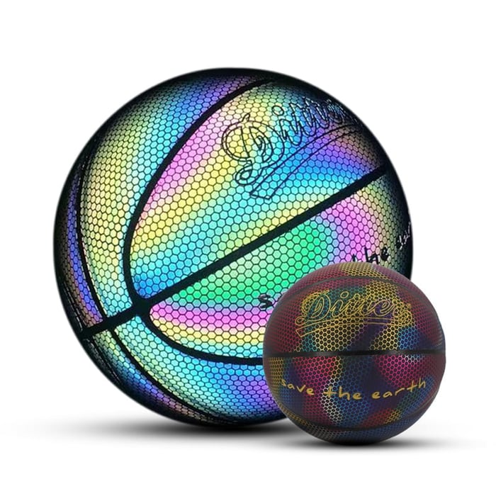 Holographic Reflective Glowing Baseball