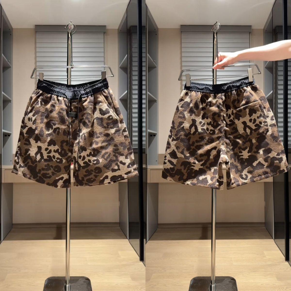 Men's New Summer Jacquard Camouflage Shorts