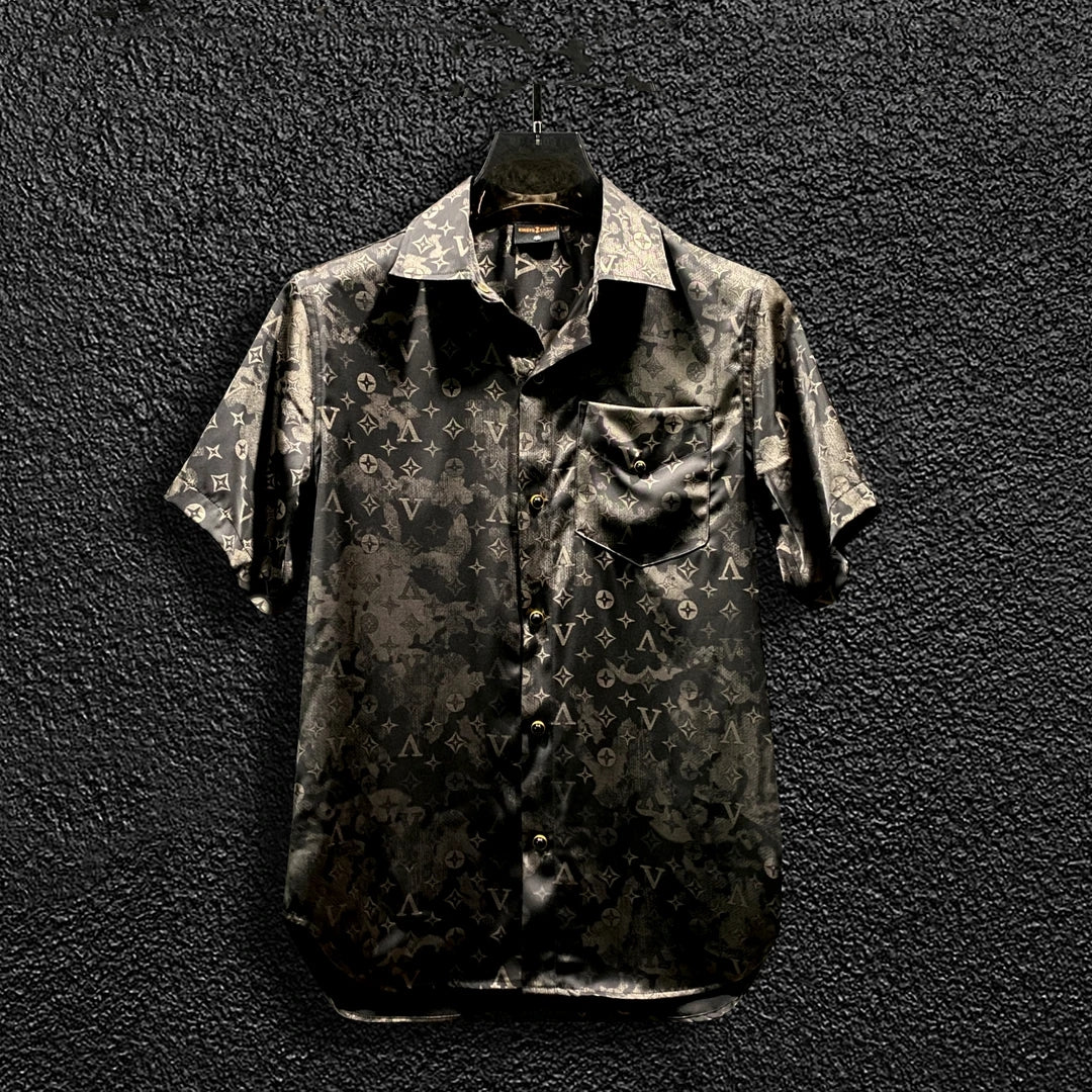 High end casual short sleeved shirt