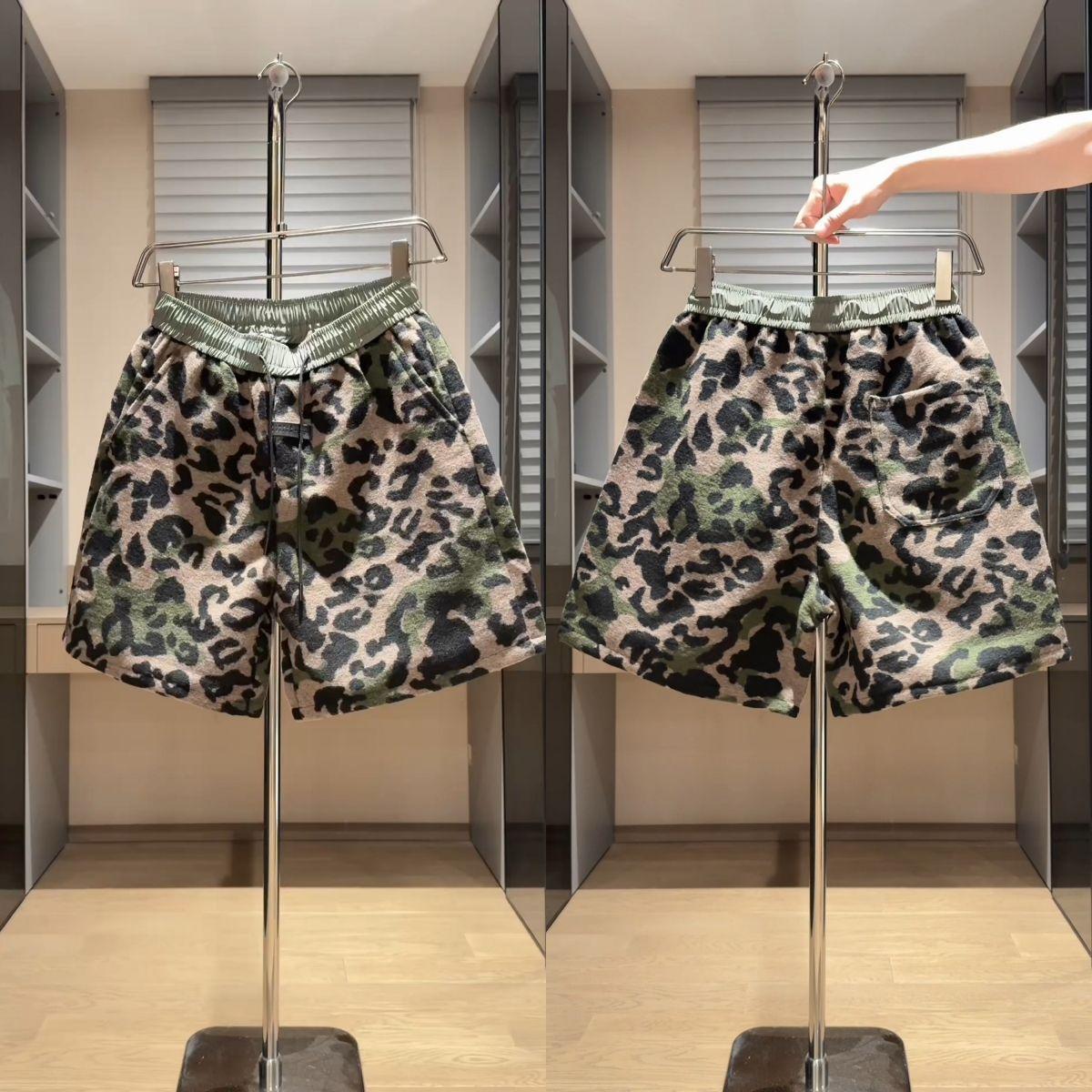 Men's New Summer Jacquard Camouflage Shorts