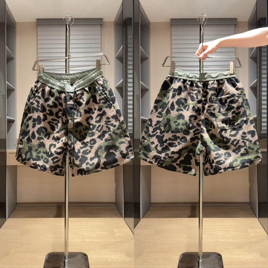 Men's New Summer Jacquard Camouflage Shorts