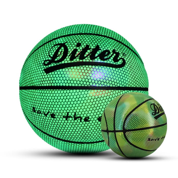 Holographic Reflective Glowing Baseball