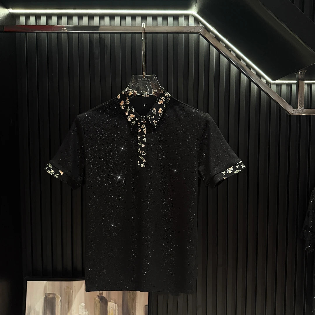 Lace Starry Polo Short Sleeve