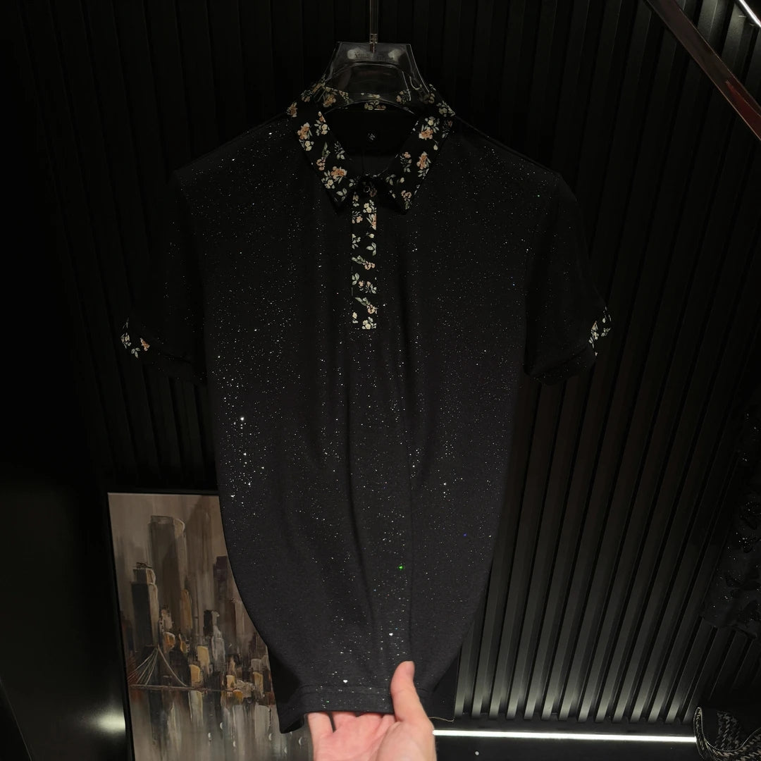 Lace Starry Polo Short Sleeve