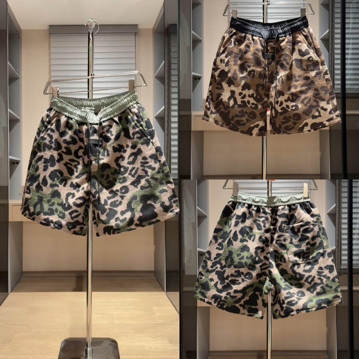 Men's New Summer Jacquard Camouflage Shorts