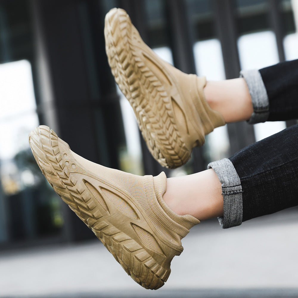 Men's new sports and leisure mesh breathable trendy shoes
