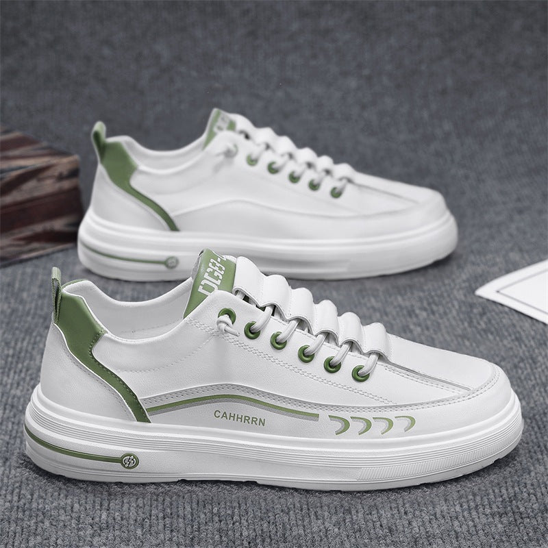 Men's new leather fashionable board shoes