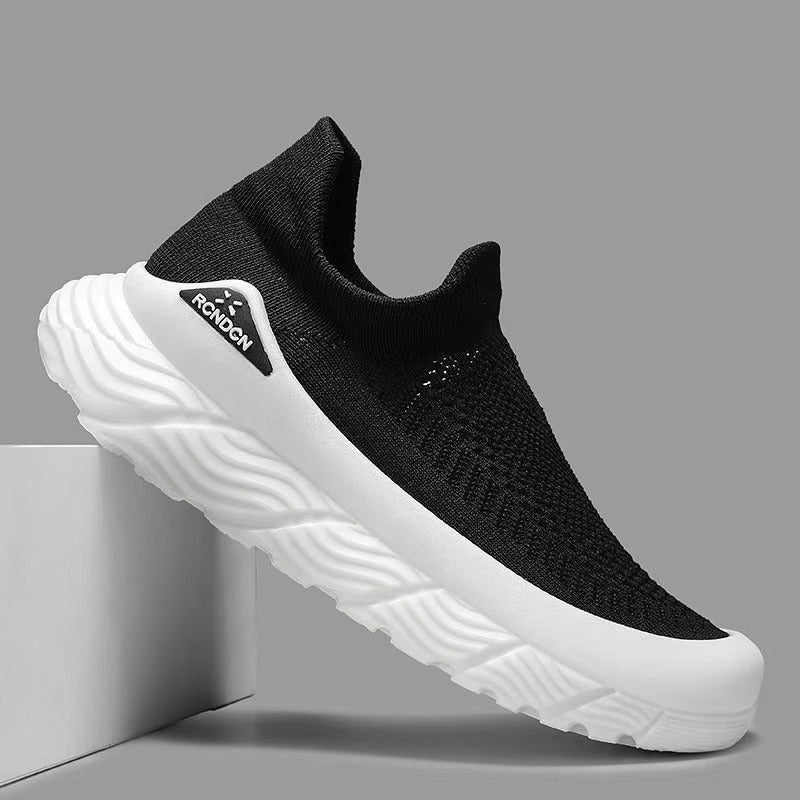 Men's summer breathable one foot mesh casual sports shoes