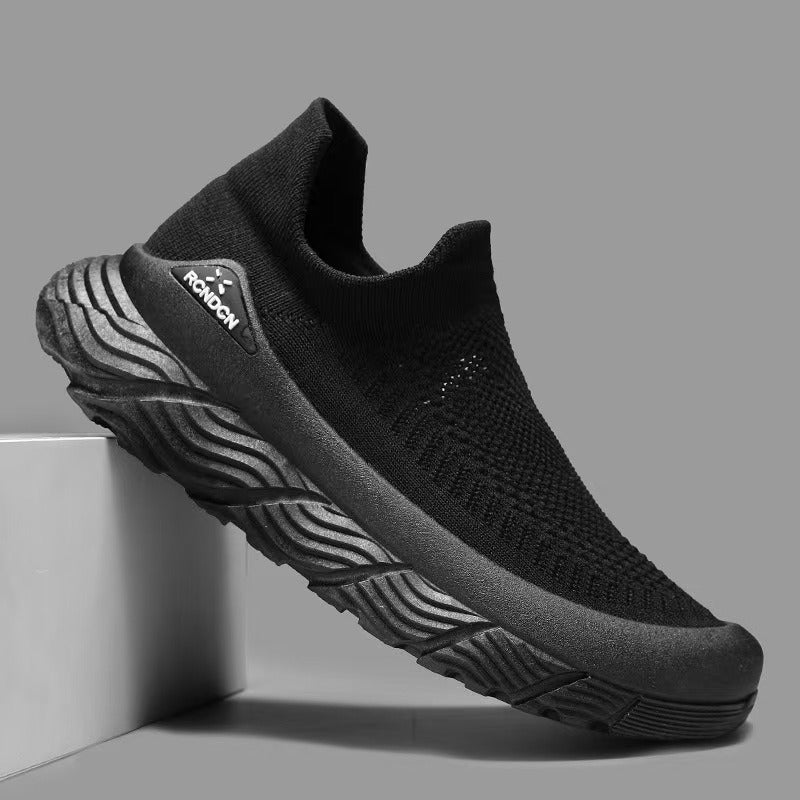 Men's summer breathable one foot mesh casual sports shoes