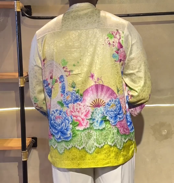 🔥Limited Time Offer 49% OFF🔥Men's Summer New Printed Retro Long Sleeved Shirt