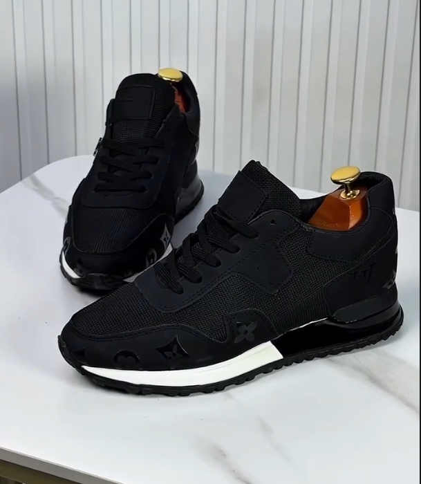Luxury Glossy Printed Leather Breathable Casual Shoes