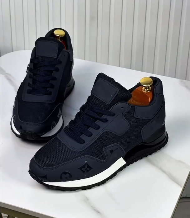 Luxury Glossy Printed Leather Breathable Casual Shoes