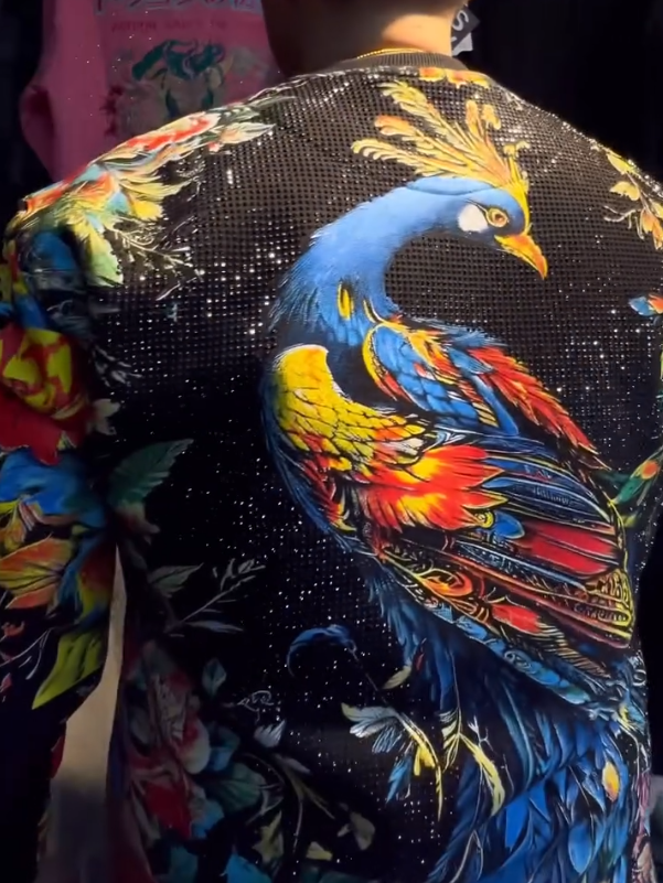 Peacock Splendor Sweatshirt