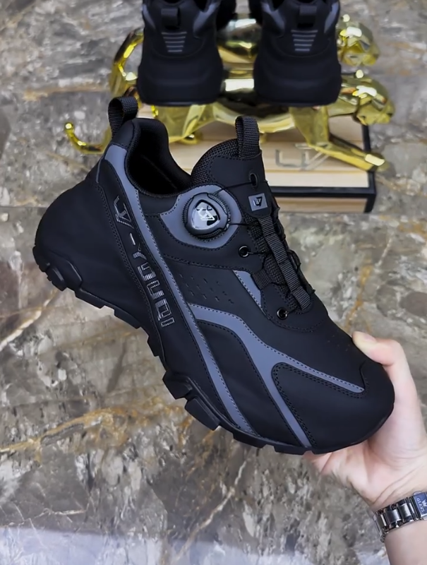 Black Tactical Performance Sneakers