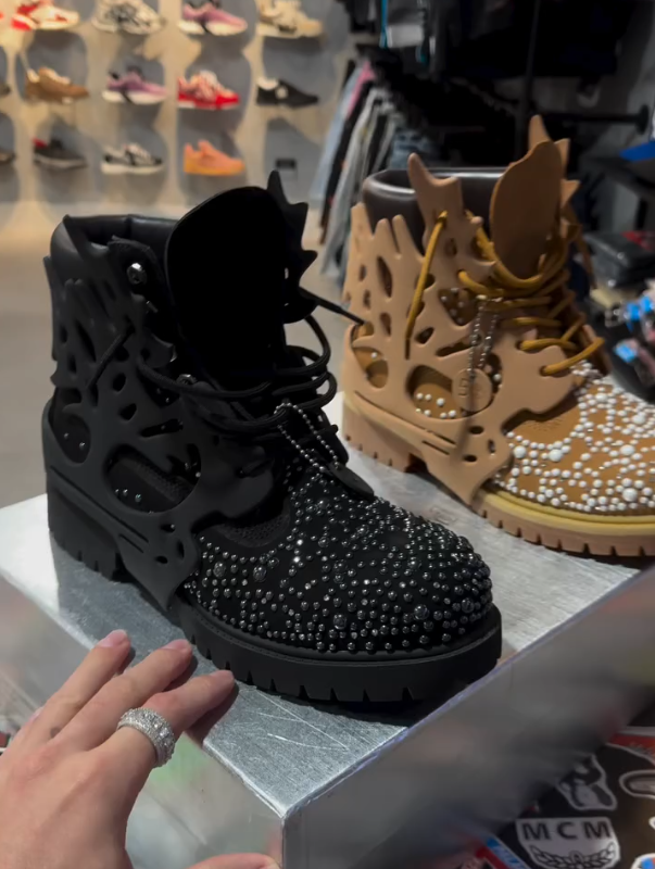 Studded Edge Combat Boots