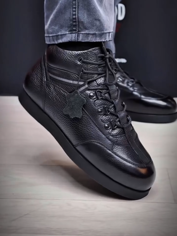 Urban Edge Leather Hiking Boots