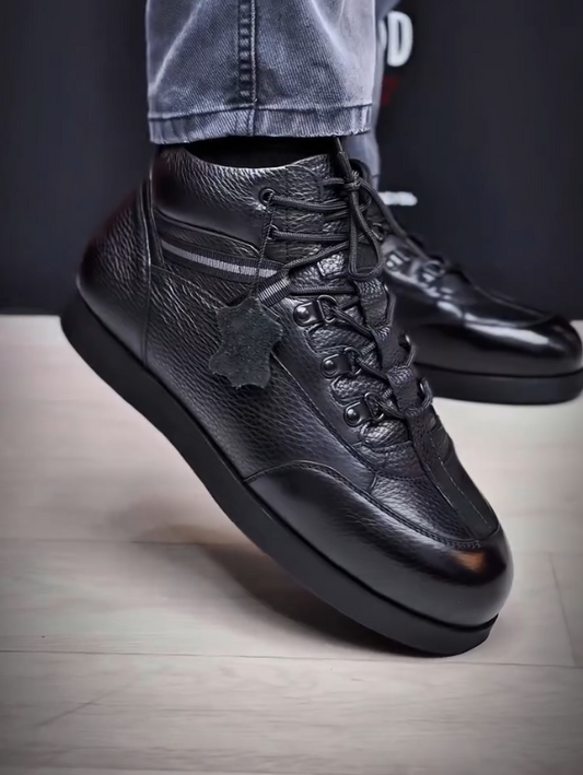 Urban Edge Leather Hiking Boots