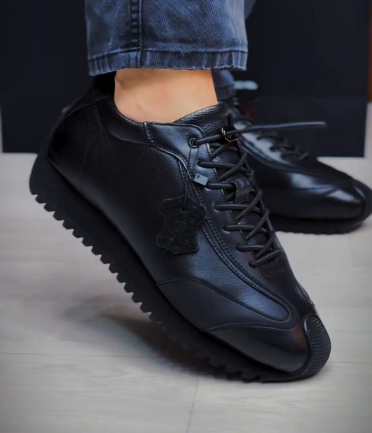 Urban Edge Leather Sneakers