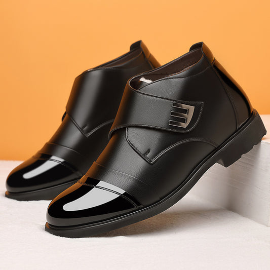 Patent Leather Ankle Boots