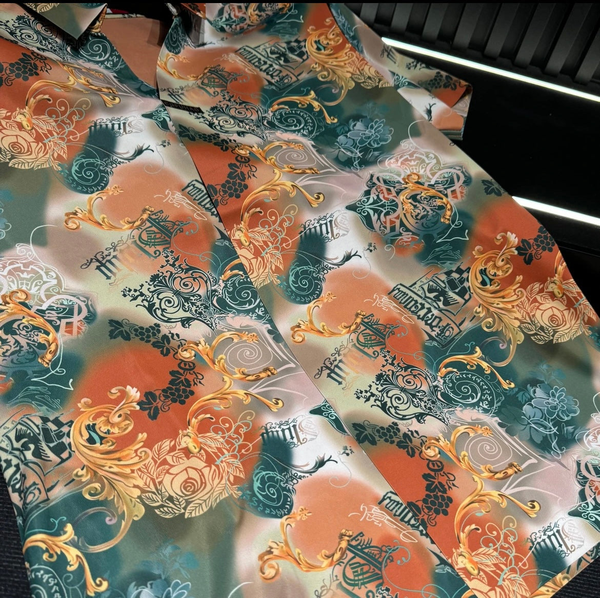 🔥Limited Time Offer 49% OFF🔥Men's New Summer Fashionable Ice Silk Short Sleeved Shirt