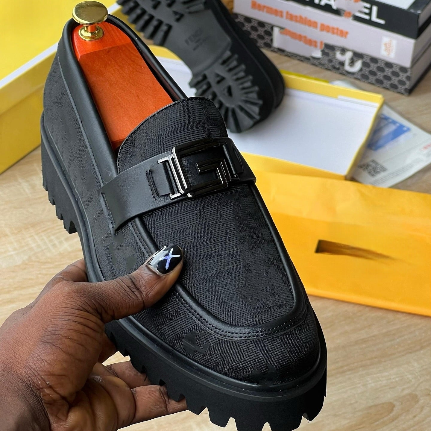 Advanced Printed Loafers