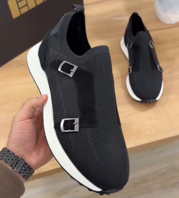 Men's New Double Button Sports Shoes