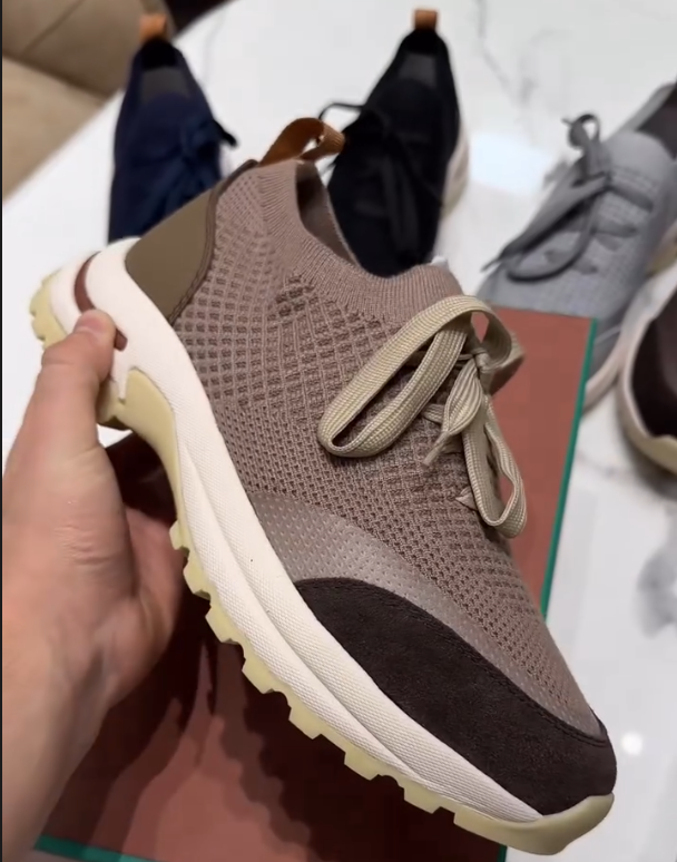 Men's New Breathable Patchwork Sports Shoes
