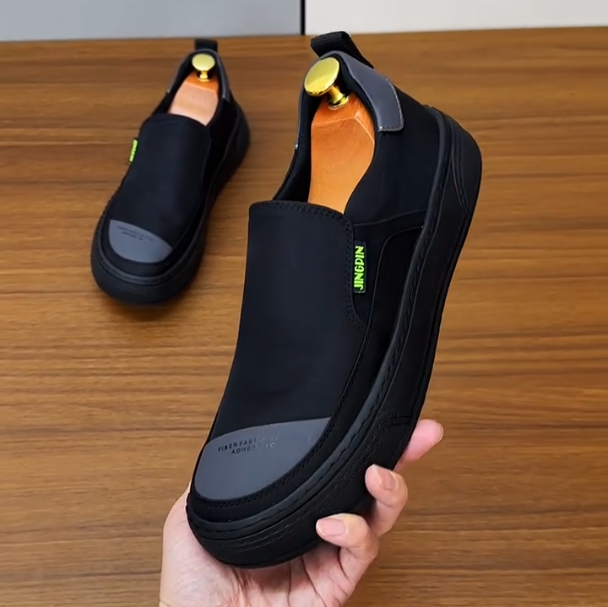 Men's New One Foot Breathable Casual Canvas Shoes