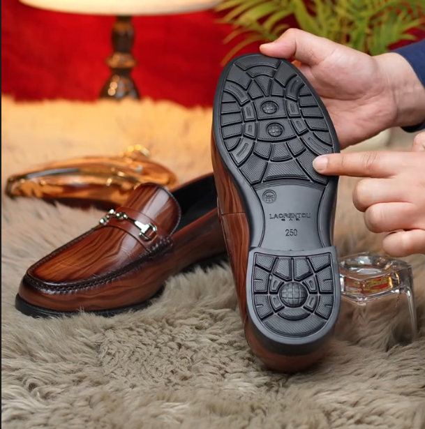 Men's New Top Layer Cowhide Soft Soled Driving Shoes