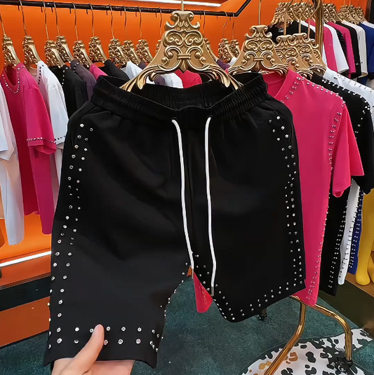 Men's New Rivet Casual Short Sleeved Shirt