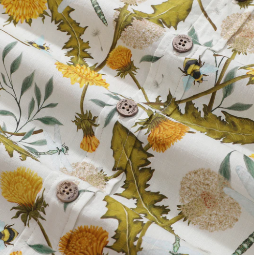 Dandelion Printed Short Sleeved Shirt