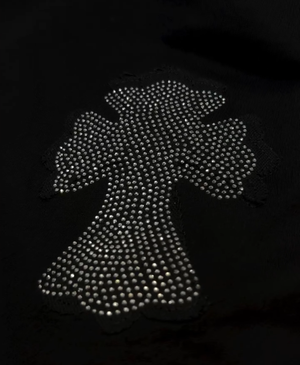 Trendy Luxury Sparkling Short Sleeves