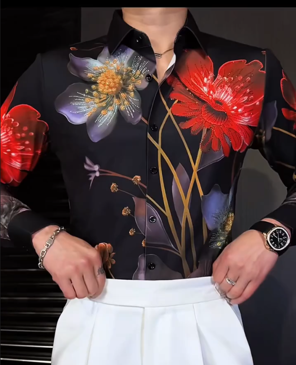 Sparkling Bouquet Long Sleeved Shirt