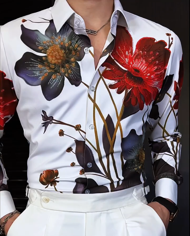 Sparkling Bouquet Long Sleeved Shirt