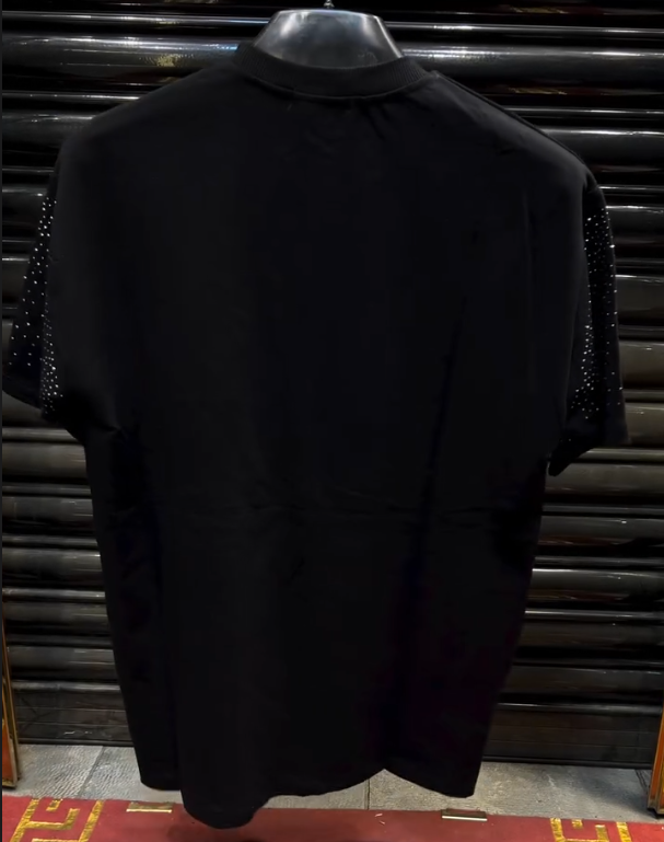Flash Letter Short Sleeved Shirt