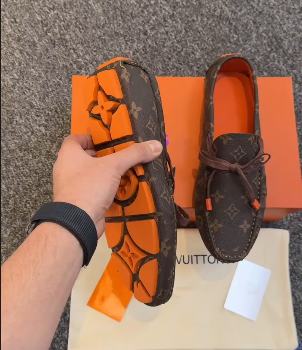 Advanced Printed Bow And Bean Shoes