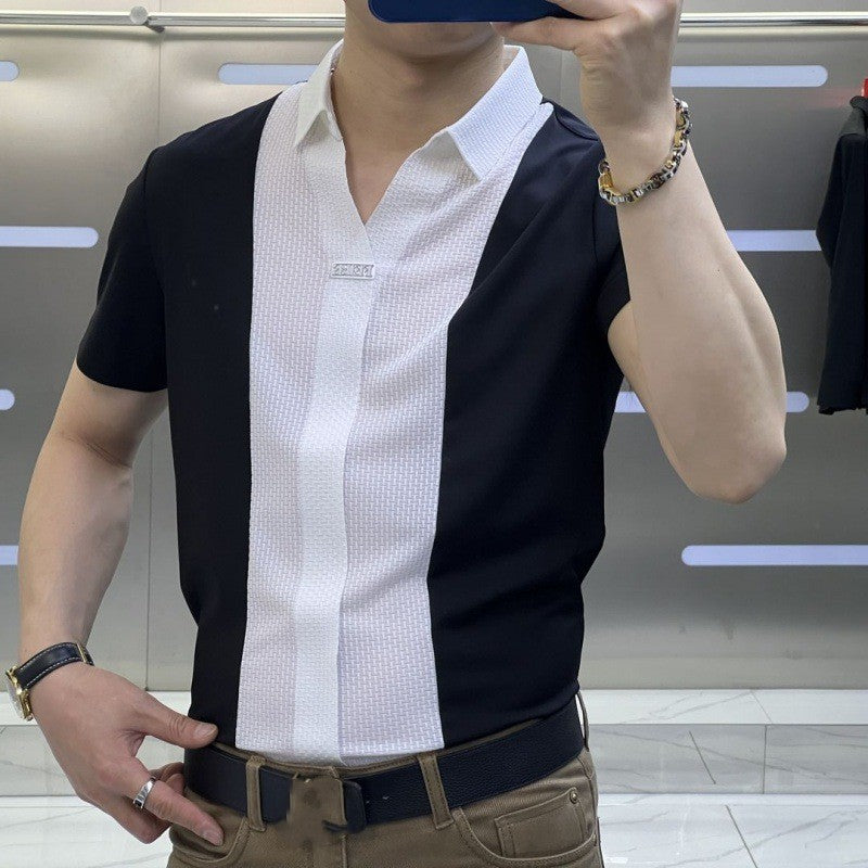 🔥Limited Time Offer 49% OFF🔥Men's summer new high-end light luxury short sleeved shirt