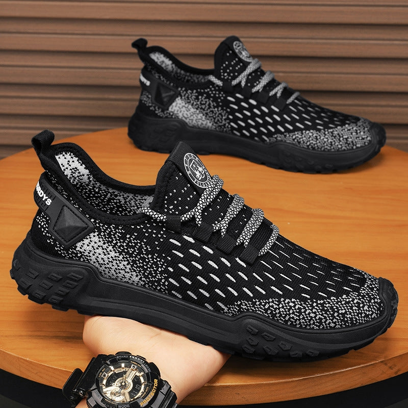 Men's new summer running lightweight sports and leisure shoes