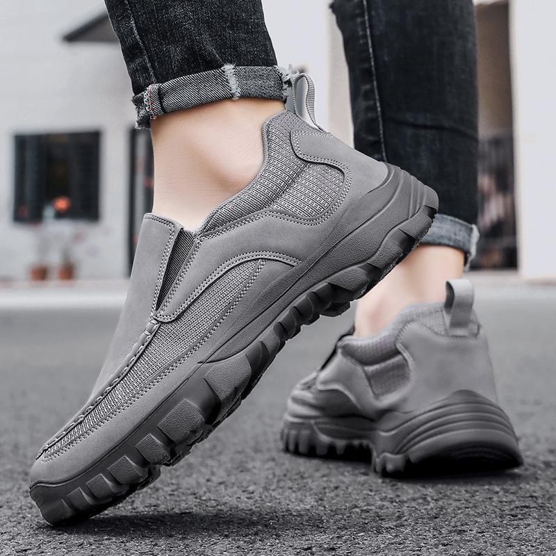 Men's Lightweight Breathable Casual Orthopedic Slip-On Walking Shoes