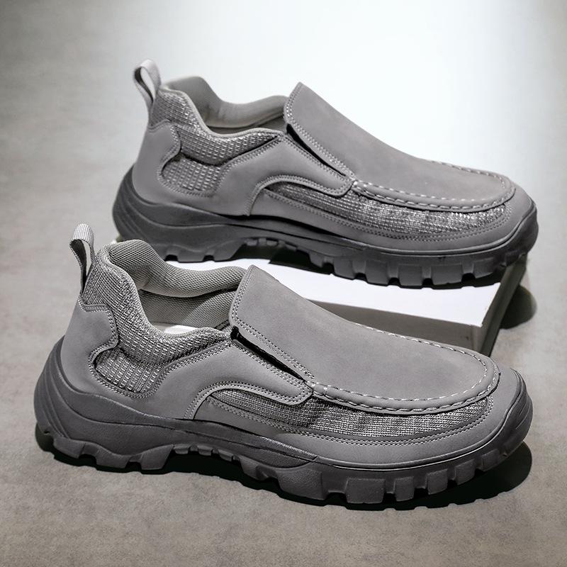 Men's Lightweight Breathable Casual Orthopedic Slip-On Walking Shoes