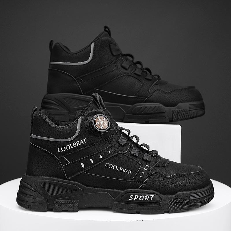 Men's new high cut thick soled casual Martin boots