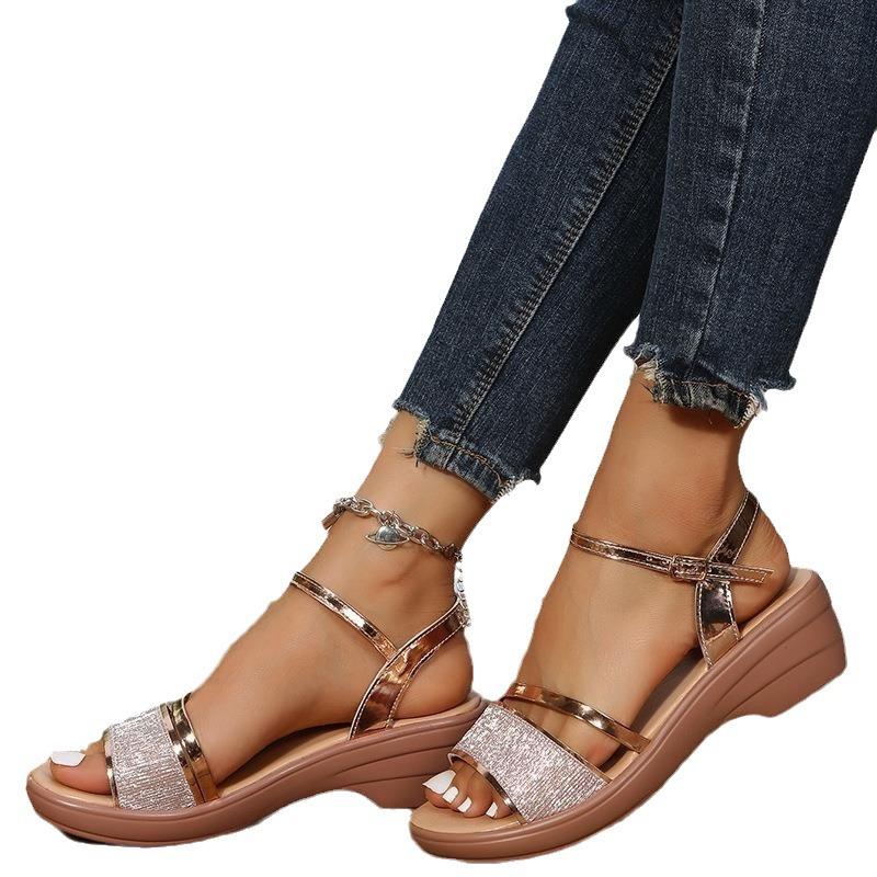 đ„Limited Time Offer 49% OFFđ„2024 New Women's Open Toe Wedge Orthopedic Sandals