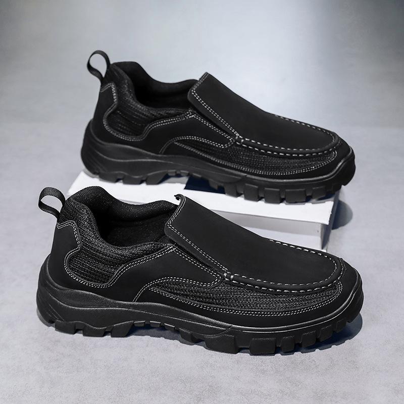 Men's Lightweight Breathable Casual Orthopedic Slip-On Walking Shoes