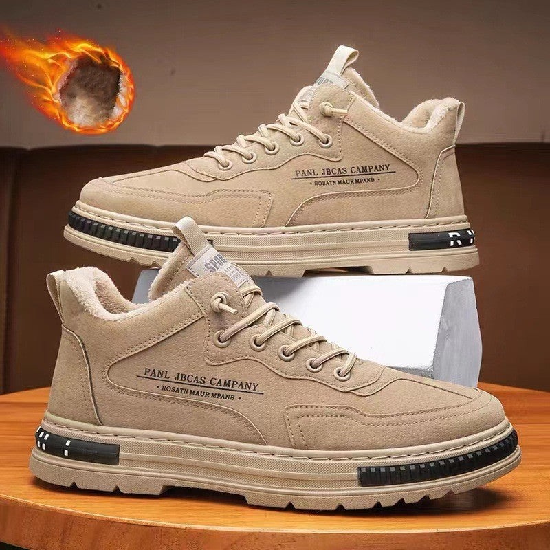 🔥Limited Time Offer 49% OFF🔥Men's winter plush and warm sports casual work shoes