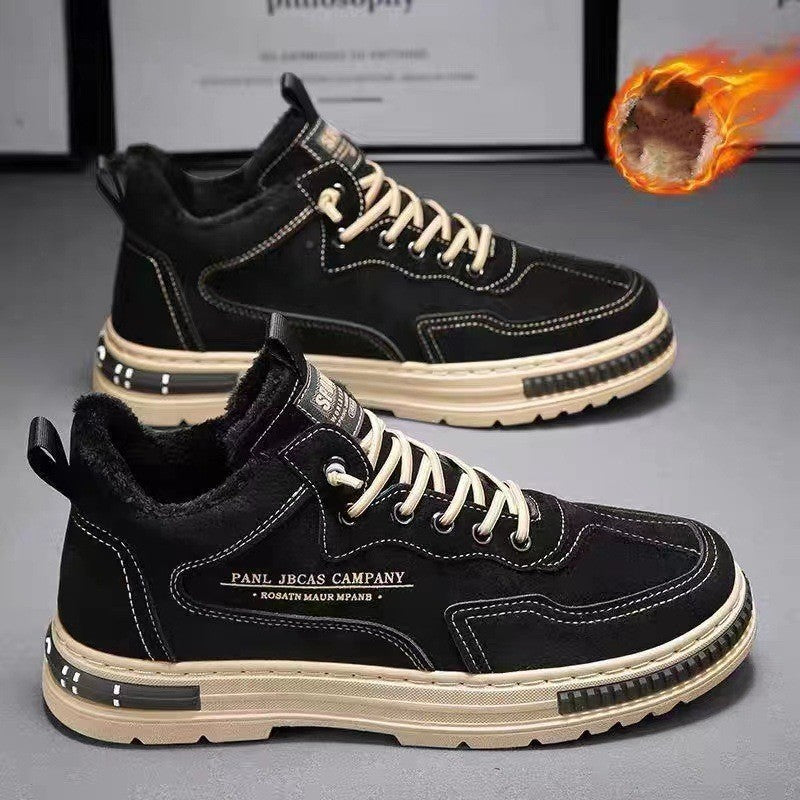 🔥Limited Time Offer 49% OFF🔥Men's winter plush and warm sports casual work shoes