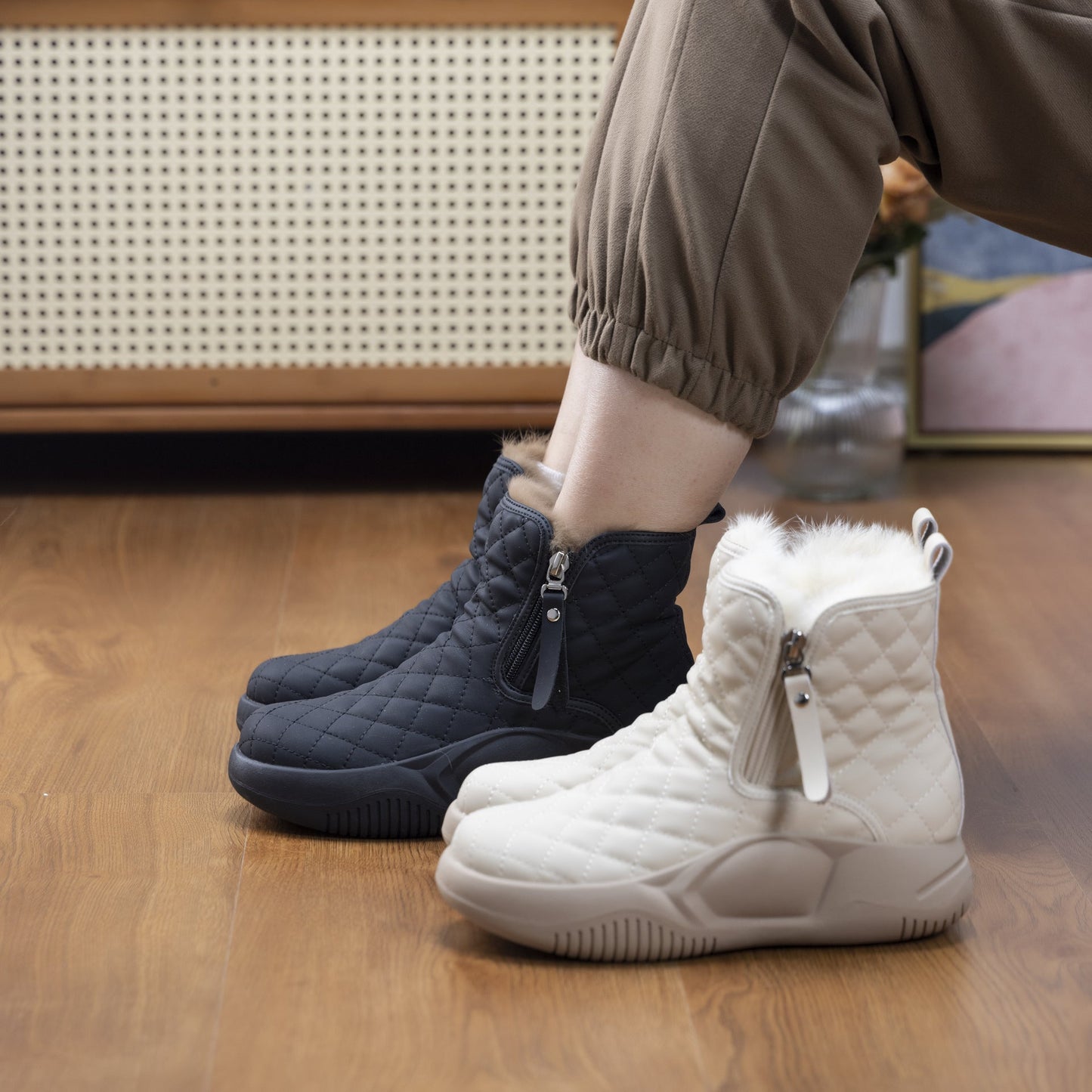 đ„Limited Time Offer 49% OFFđ„Women's Warm Thick Soled Snow BootsăWide Widthă