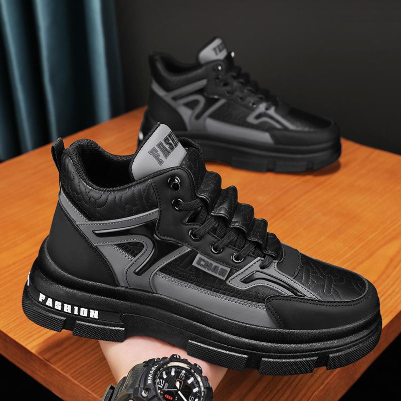 š„Limited Time Offer 49% OFFš„Men's Autumn and Winter New British High Assist Work Wear Short Boots