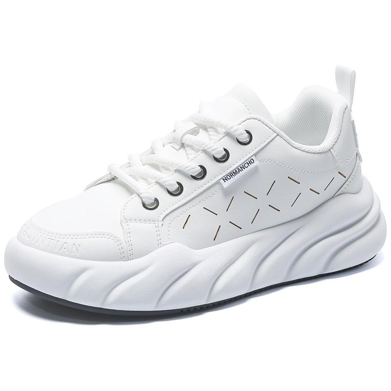🔥Limited Time Offer 49% OFF🔥Men's leather upper autumn new thick soled men's sports shoes casual shoes