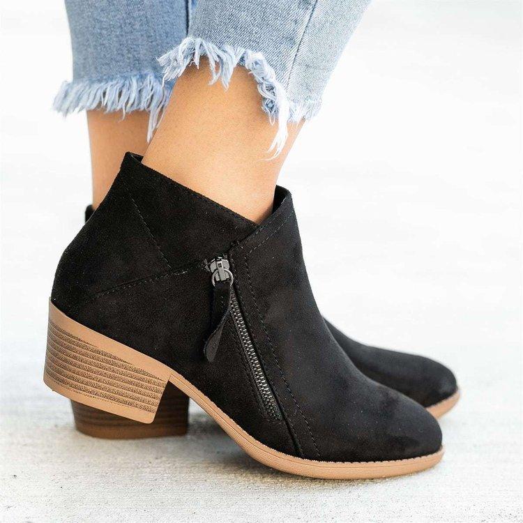 đ„Limited Time Offer 49% OFFđ„Women's suede double zippered boots